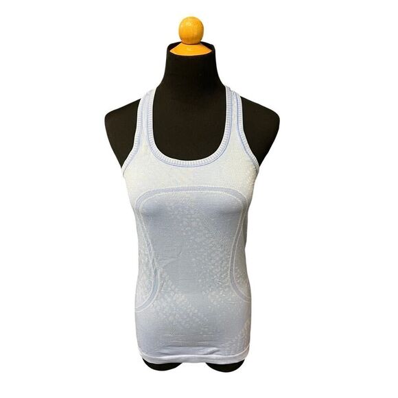 Lululemon Swiftly Speed Racerback tank blue size 4 - Picture 5 of 16